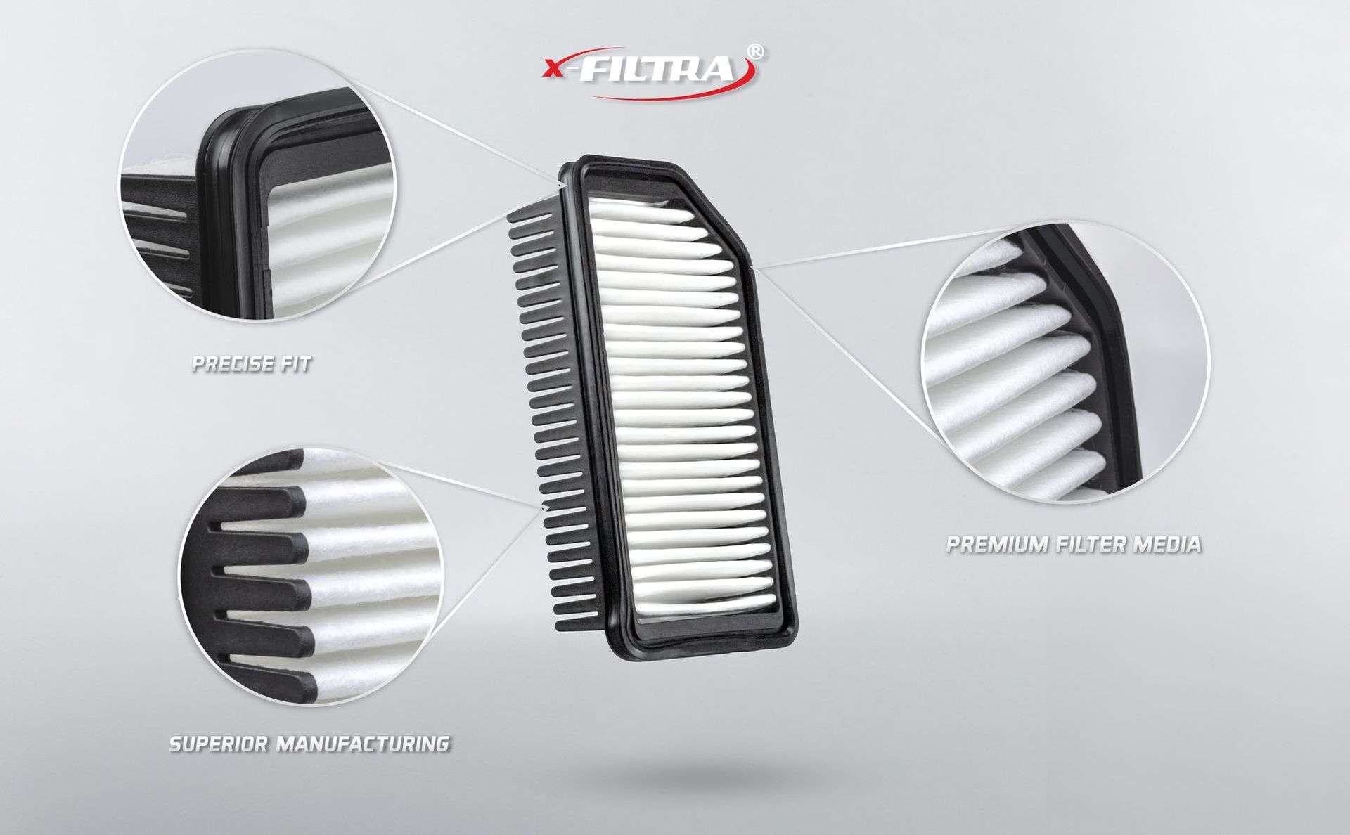 X-FILTRA® AIR FILTER GTA1783 INFOGRAPHIC