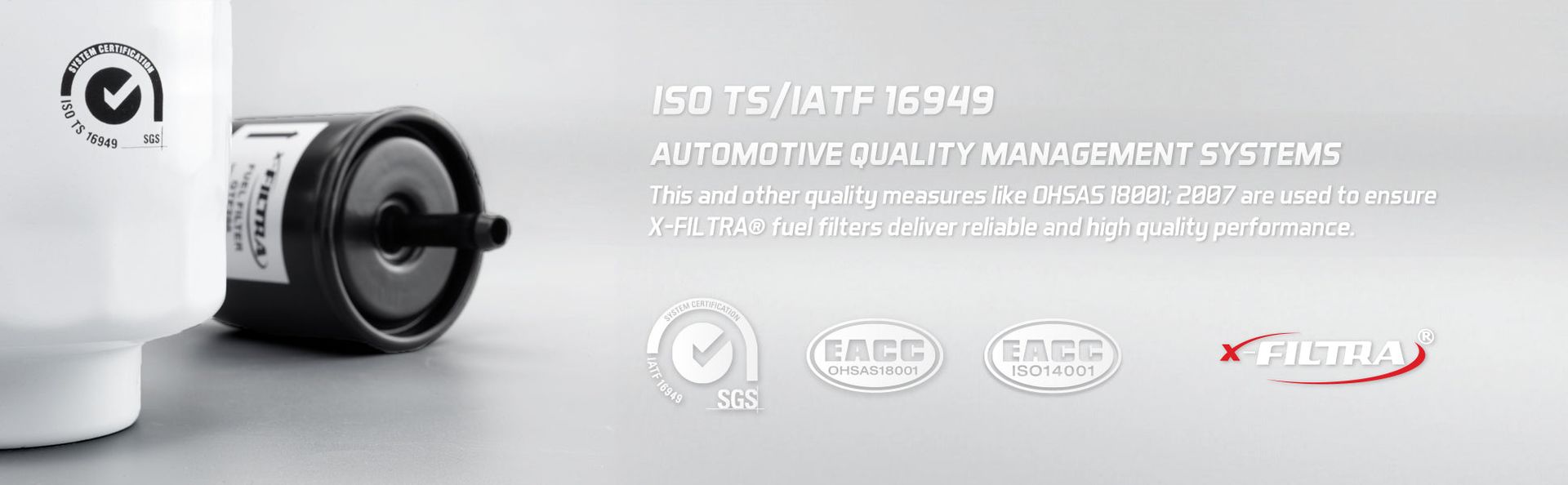 IATF 16949, OHSAS18001, ISO14001 CERTIFIED